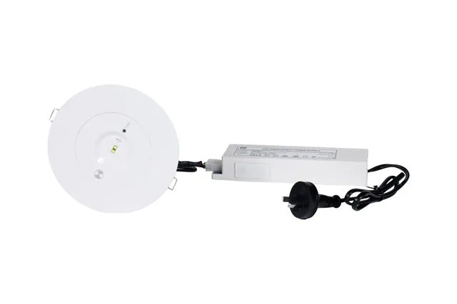 LED Recessed Emergency Luminaire - D80 Classification