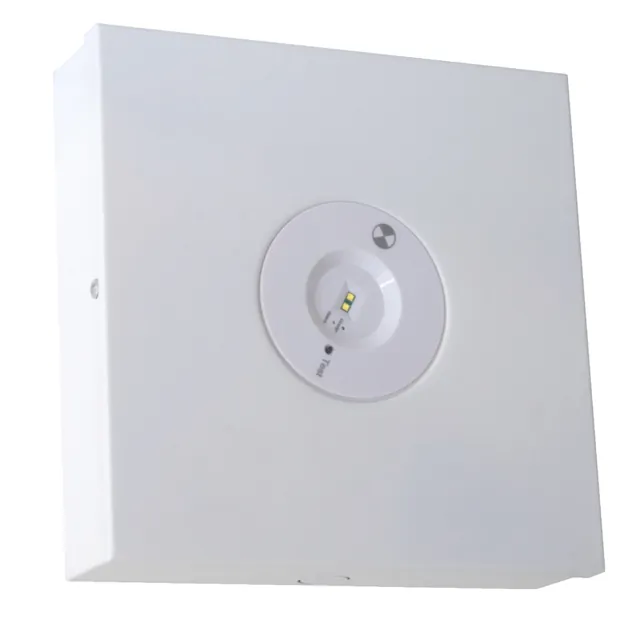LED Surface Mounted Emergency Luminaire - D80 Classification