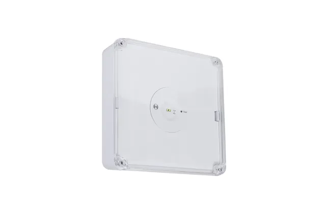 LED Surface Mounted Weatherproof Emergency Luminaire - D80 Classification