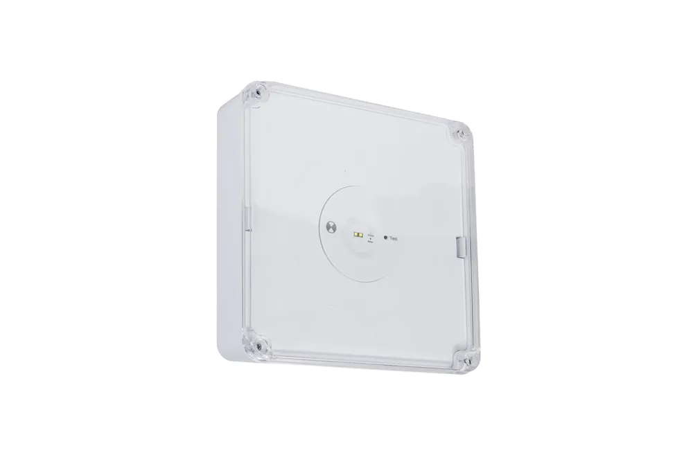 LED Surface Mounted Freezer Weatherproof Emergency Luminaire with Remote Box - D80 Classification