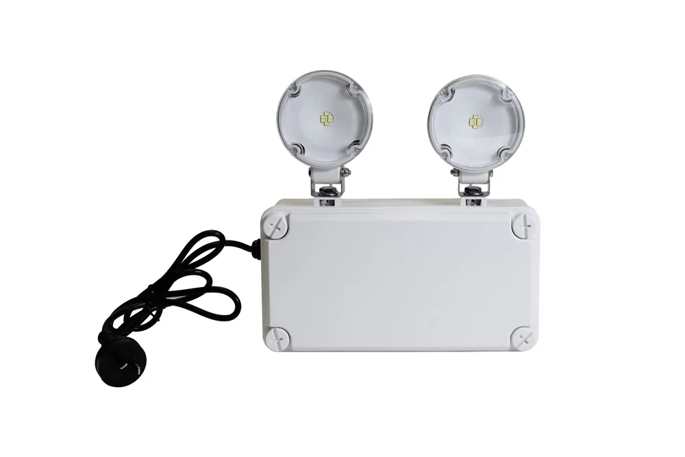 2 x 3W LED Emergency Weatherproof Floodlight