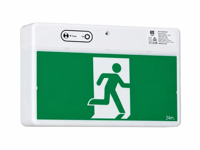 All-in-One Surface Mount LED 48V ELV Exit